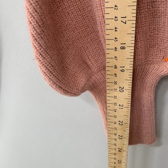 Line and Dot Women Sweater Dress Midi Barbiecore - Picture 13 of 14